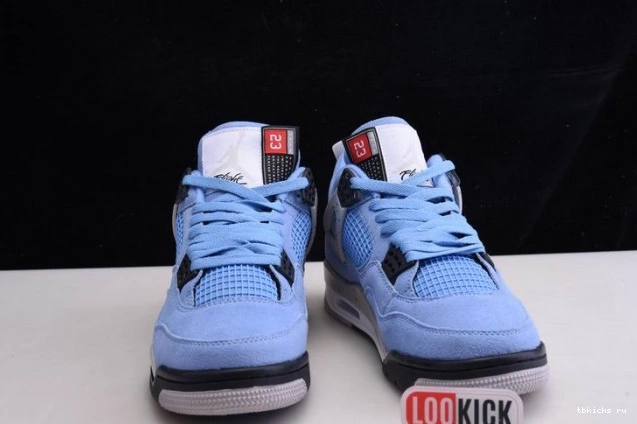 Rep TB JORDAN 4 AIR Blue CT8527-400 University 0629